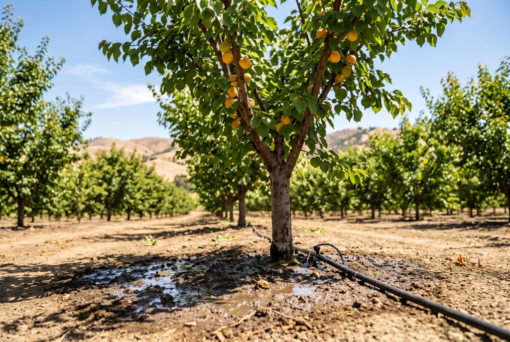 سولفات پتاسیم برای درختان میوه